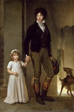Jean-Baptiste Isabey (1767-1855) and his Daughter Alexandrine, 1795. Creator: Gérard, François Pascal Simon (1770-1837).