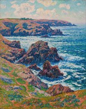 La terre de Cléden, Point de Raz, Finistère, 1911. Creator: Moret, Henry (1856-1913).