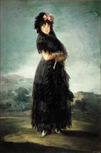 Mariana Waldstein (1763-1808), Ninth Marquise de Santa Cruz, c. 1797-1800. Creator: Goya, Francisco, de (1746-1828).