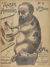 Musée des Horreurs (Gallery of Horrors): Émile Zola, 1899. Creator: Lenepveu, Victor (active End of 19th century).