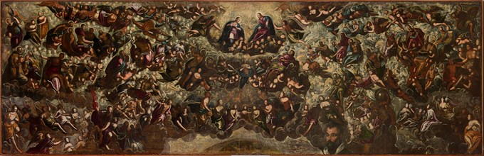 Paradise, 1588-1592. Creator: Tintoretto, Domenico (1560-1635).