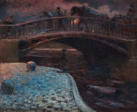 Pont de l'Ecluse, 1898-1901. Creator: Kreuger, Nils (1858-1930).