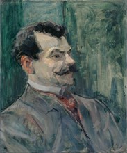 Portrait of André Rivoire, ca 1901. Creator: Toulouse-Lautrec, Henri, de (1864-1901).