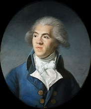 Portrait of Antoine-Pierre-Joseph-Marie Barnave (1761-1793), Early 1970s. Creator: Boze, Joseph (1745-1826).