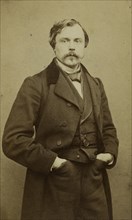 Portrait of Edmond Huot de Goncourt (1822-1896). Creator: Carjat, Étienne (1828-1906).