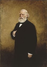 Portrait of François-Vincent Raspail (1794-1878), 1878. Creator: Miralles, Francisco (1850-1896).