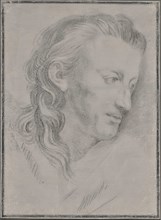 Portrait of Friedrich von Schiller (1759-1805), Late 18th cent. Creator: Anonymous.