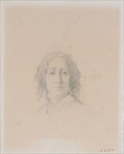 Portrait of George Sand. Creator: Manceau, Alexandre Damien (1817-1865).