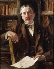 Portrait of Jean-Louis Vaudoyer (1883-1963), 1932. Creator: Besnard, Paul-Albert (1849-1934).