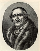 Portrait of Johann Gottfried Schadow (1764-1850). Creator: Anonymous.