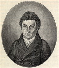 Portrait of Johann Gottlieb Fichte (1762-1814). Creator: Jügel, Johann Friedrich (1772-1833).