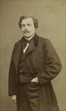 Portrait of Jules Huot de Goncourt (1830-1870). Creator: Carjat, Étienne (1828-1906).