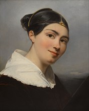 Portrait of Julie Duvidal de Montferrier (1797-1865), 1830. Creator: Gérard, François Pascal Simon (1770-1837).