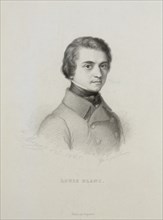 Portrait of Louis Blanc (1811-1882), 1845. Creator: Anonymous.