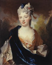 Portrait of Marie Anne de Bourbon-Condé (1678-1718), Duchess of Vendôme, 1714. Creator: Largillière, Nicolas, de (1656-1746).