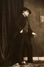 Portrait of Sacha Guitry (1885-1957) , c. 1905. Creator: Gerschel, Charles (1871-1948).