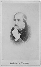 Portrait of the composer Amboise Thomas (1811-1896) , ca 1860-1870. Creator: Anonymous.