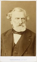 Portrait of the composer Ambroise Thomas (1811-1896). Creator: Liébert, Alphonse (1827-1913).