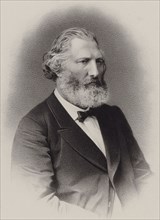 Portrait of the composer Auguste François Morel (1809-1881), ca 1860. Creator: Bornemann, C. (active Mid of the 19th cen.).