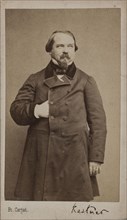 Portrait of the Composer Jean-Georges Kastner (1810-1867), 1867. Creator: Carjat, Étienne (1828-1906).