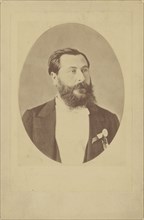 Portrait of the composer Léo Delibes (1836-1891), ca 1885. Creator: Anonymous.