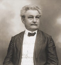 Portrait of the composer Leos Janacek (1854-1928). Creator: Anonymous.