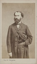 Portrait of the Composer Prosper Pascal (1825-1880), c. 1875. Creator: Photo studio Legé & Bergeron.