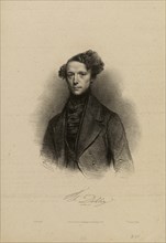 Portrait of the composer Theodor Döhler (1814-1856). Creator: Devéria, Achille (1800-1857).