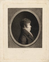 Portrait of the conductor and composer Gaspare Spontini (1774-1851). Creator: Quenedey, Edmé (1756-1830).