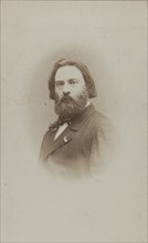 Portrait of the pianist and composer Émile Prudent (1817-1863), ca 1860. Creator: Carjat, Étienne (1828-1906).