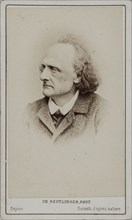 Portrait of the pianist and composer Henry Litolff (1818-1891) . Creator: Photo studio Reutlinger, Paris  .