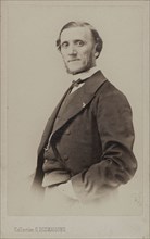 Portrait of the pianist and composer Jean-Henri Ravina (1818-1906) . Creator: Desmaisons, Émile (1812-1880).
