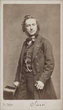 Portrait of the violinist and composer Camillo Sivori (1815-1894) . Creator: Carjat, Étienne (1828-1906).