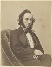 Portrait of the violinist and composer Ernesto Camillo Sivori (1815-1894) , 1854-1855. Creator: Nadar, Gaspard-Félix (1820-1910).