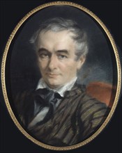 Portrait of the writer Prosper Mérimée (1803-1870), 1852. Creator: Rochard, Simon-Jacques (1788-1872).