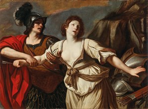 Rinaldo and Armida. Creator: Guercino (1591-1666).