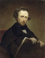 Self-Portrait at the age of 43, 1838. Creator: Scheffer, Ary (1795-1858).