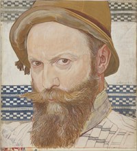 Self-Portrait, 1911. Creator: Biéler, Ernest (1863-1948).