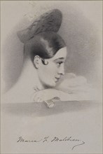 Self-Portrait, Early 1830s. Creator: Malibran-Garcia, Maria (1808-1836).