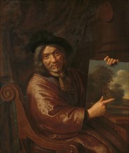 Self-Portrait, um 1640-1650. Creator: Asch, Pieter Jansz van (1603-1678).