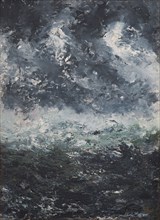 Storm landscape, 1894. Creator: Strindberg, August (1849-1912).