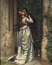 The Kiss, 1910. Creator: Allason, Silvio (1843-1912).