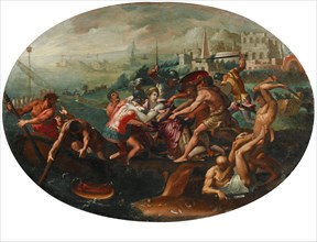 The Rape of Helen. Creator: Penni, Luca (1500/4-1577).