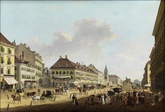 Theater in der Leopoldstadt, 1825. Creator: Scheyerer (Scheurer), Franz (1762-1839).