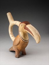 Handle Spout Vessel in Form of a Toucan, 100 B.C./A.D. 500. Creator: Unknown.