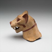 Fragment of a Vessel in the Form of a Puma, 100 B.C./A.D. 500. Creator: Unknown.