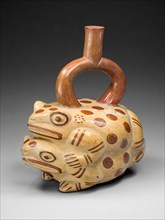 Vessel Depicting Frogs Mating, 100 B.C./A.D. 500. Creator: Unknown.