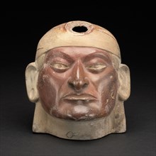 Portrait Vessel of a Ruler, Stirrup Missing, 100 B.C./A.D. 500. Creator: Unknown.