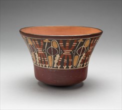 Bowl Depicting Bound Lances and Slings, 180 B.C./A.D. 500. Creator: Unknown.
