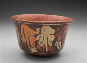 Cup Depicting Long-Necked Birds, 180 B.C./A.D. 500. Creator: Unknown.